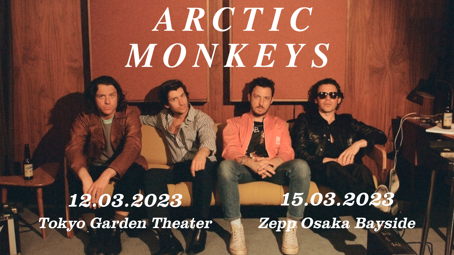 Arctic Monkeys アークティック モンキーズ 来日公演