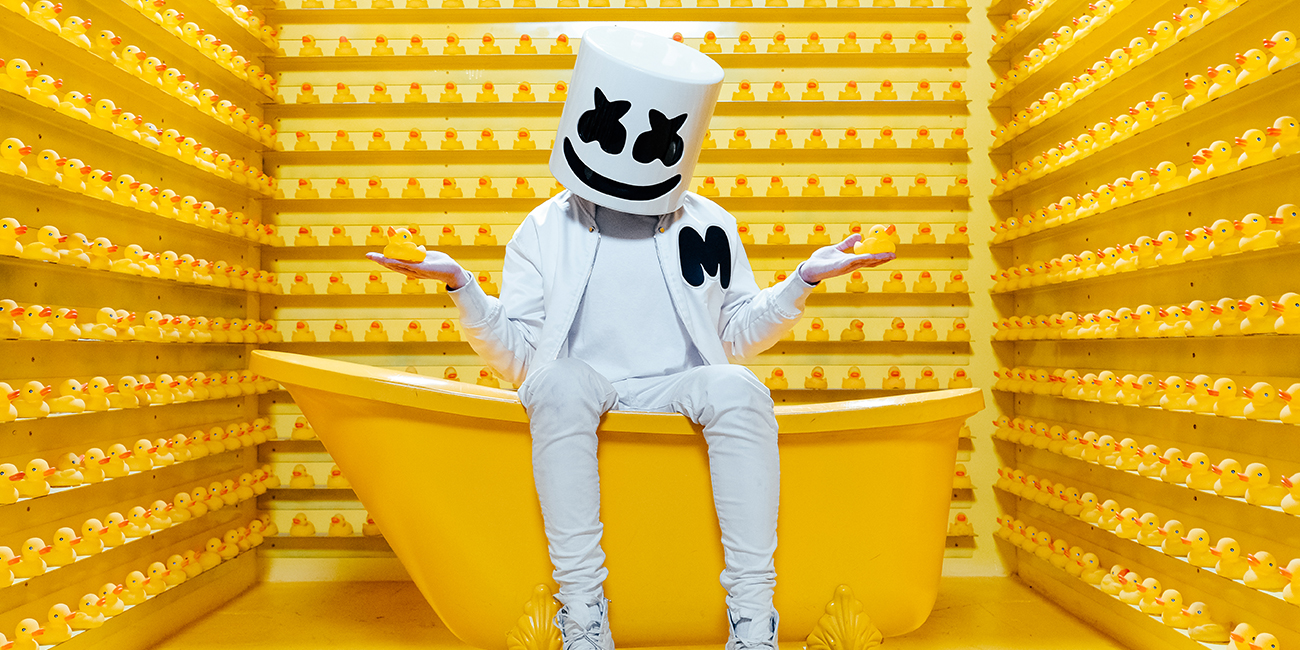 Marshmello 公演オフィシャルグッズストア受付開始のお知らせ Creativeman Productions
